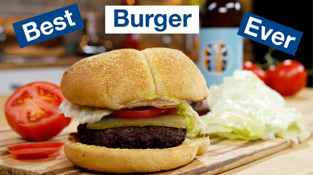 Hamburgers on the Otto Wilde OFB Grill