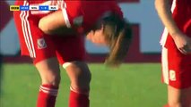 1-0 Kayleigh Green Goal FIFA  Women WC Qual. Europe  Group 1 - 12.06.2018 Wales (W) 1-0 Russia (W)