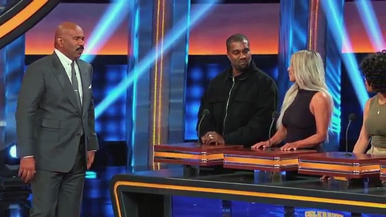kim Kardashian Vs West - Celebrity Family Feud - latest new show