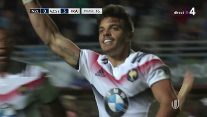 Mondial U20 : Romain Ntamack inscrit le premier essai du match