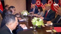 Trump And Kim Jong-Un At The Negotiating Table