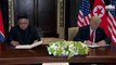President Trump And Kim Jong-Un Sign Mysterious Friendship Document
