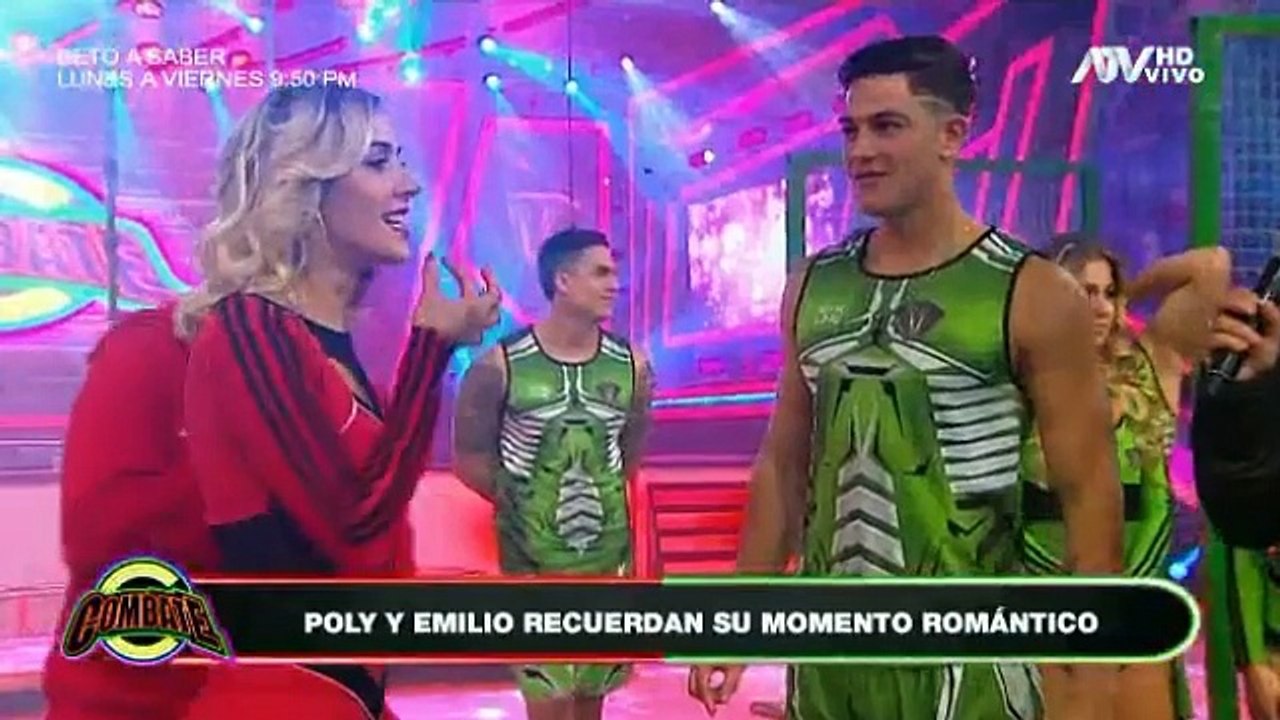 Paula Ávila Y Emilio Jaime se besan en vivo