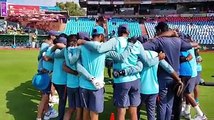 Let's get this started. All pumped up for the 2nd ODI at Centurion #TeamIndia #SAvIND