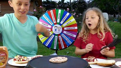 MYSTERY WHEEL OF BURGER CHALLENGE