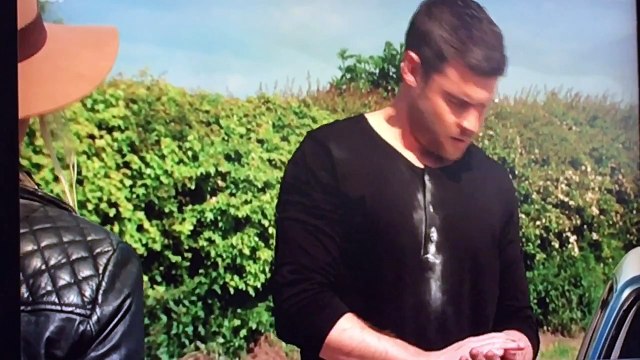 Emmerdale 2017 Aaron tells Robert to take Rebecca to the hospital