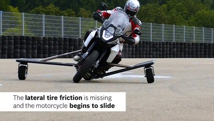 A Concept That Could Save Motorcyclists From Skids And Crashes