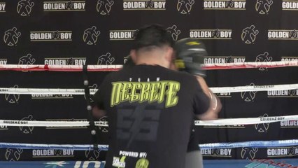 Oscar Negrete - Hitting the Mitts