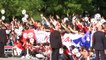 Football fans descend on Russia ahead of 2018 World Cup