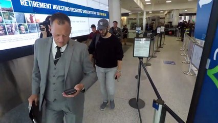 Singer Songwriter Josh Groban Is Asked About Oprah's Kumquats At LAX