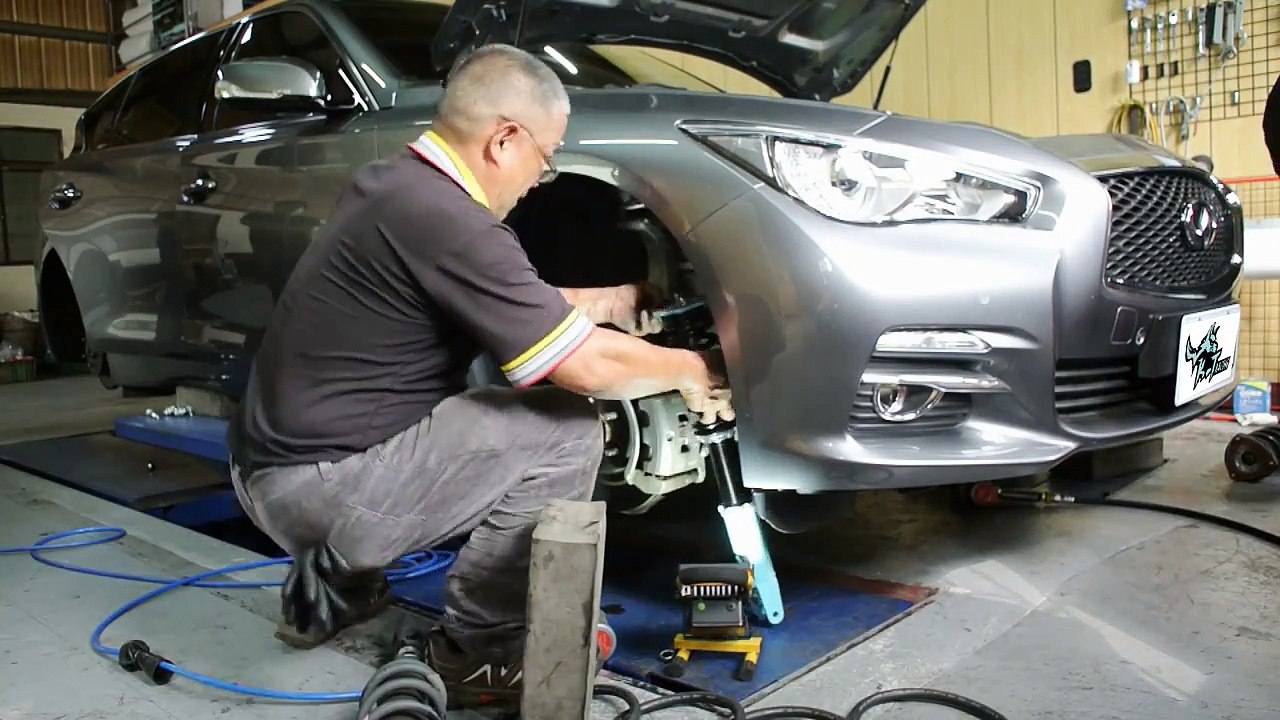 INFINITI Q50 installed KT Coilovers