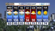 Triple digits expected in the Valley until Friday