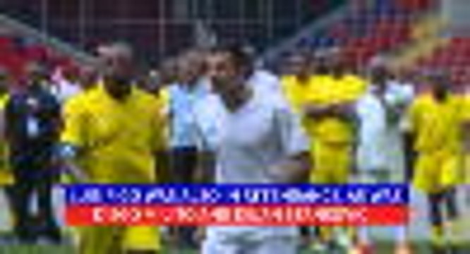 Behind the Scenes - former stars takes part in legends match in Moscow