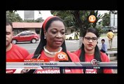 Telemetro Maritza Dean del Ministerio de Trabajo - marcha contra el trabajo infantil en Chiriquí