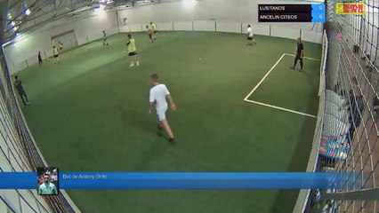 But de Antony (9-9) - LUSITANOS Vs ANCELIN CITEOS - 12/06/18 20:00 - LIGUE 1 - Poitiers Game Parc