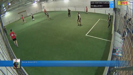 But de Simon (9-7) - LES TONTONS FLINGUEURS Vs FC BELLATOR 1  - 12/06/18 21:00 - LIGUE 2