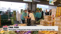 :  Voting underway in South Korea's local elections
