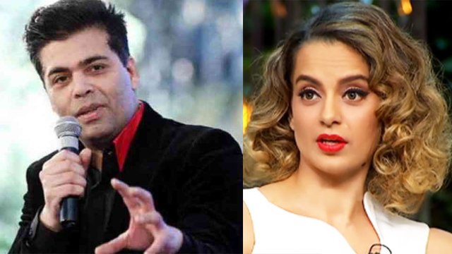 Karan Johar again SLAMS Kangana Ranaut over Nepotism during Dhadak Trailer Launch | FilmiBeat
