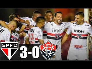 São Paulo 3 x 0 Vitória - NENÊ DEU SHOW - Melhores Momentos (COMPLETO HD) Brasileirão 2018