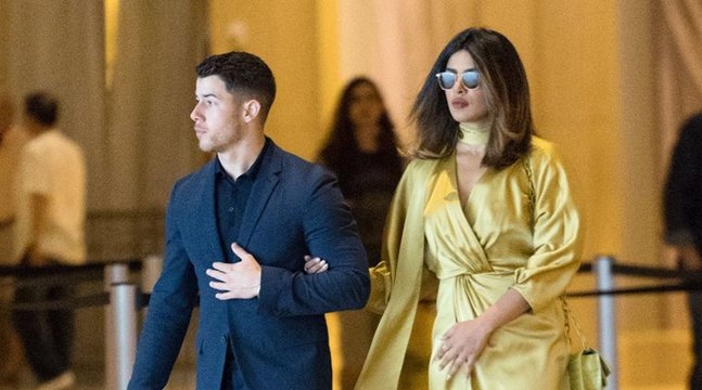Nick Jonas And Priyanka Chopra Spotted Holding Hands At His Cousin's Wedding