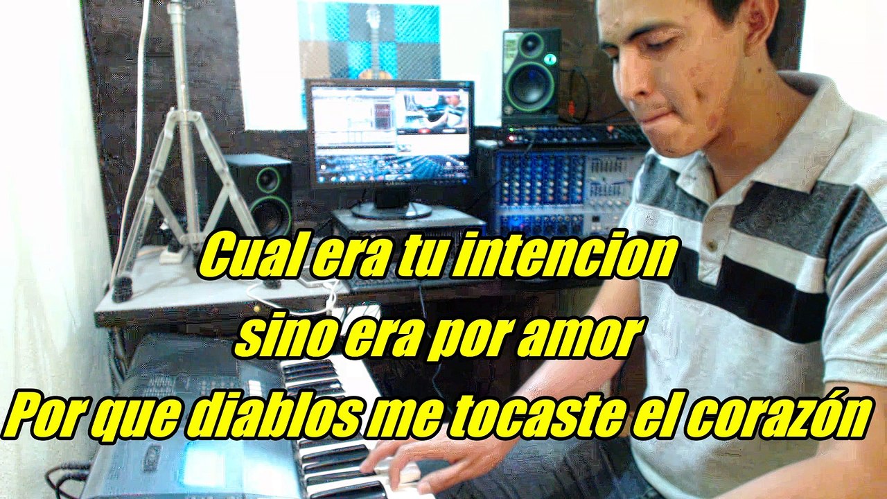 Supiste hacerme mal - La Trakalosa (Carolina Ross cover) Karaoke Piano