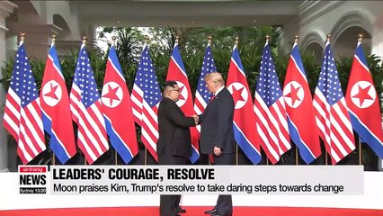 Moon "Two Koreas, U.S. have embarked on Complete, Irreversible Journey for Peace"
