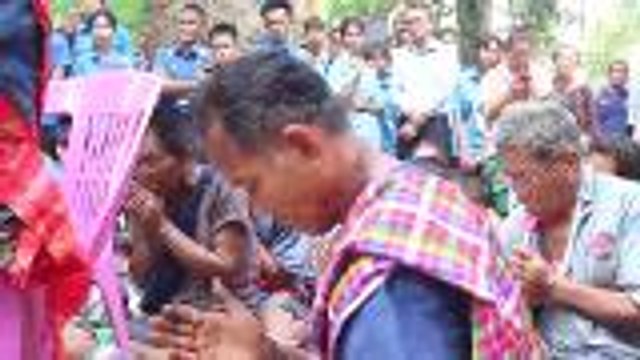 ASEAN SCOOP: Ordination of man into symbolic buffalo as offering to ghost of town founder