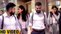 Anushka Sharma and Virat Kohli Walk Hand In Hand At Airport
