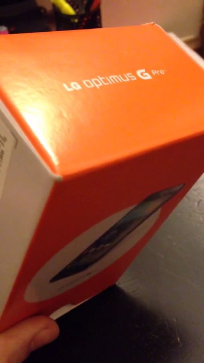 LG Optimus G Pro Unboxing and Quick View