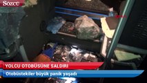 Yolcu otobüsünde büyük panik