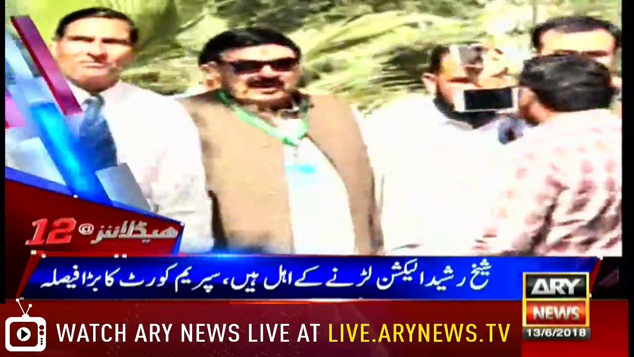Headlines 1200 13th June 2018