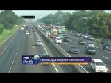 NET.MUDIK 2018- Ruas Tol Jakarta Cikampek Dilakukan Sistem Contraflow-NET10