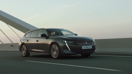 The all-new PEUGEOT 508 SW Driving Video