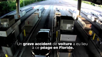 Sans ceinture, il est éjecté de sa voiture