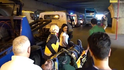 Fatih'te trafik kazası: 10 yaralı - İSTANBUL