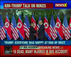 Trump and Kim arrive in Singapore for 'comprehensive' document,  world will see major change says Kim