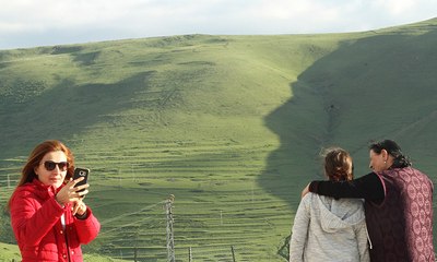 'Atatürk silüeti' görülmeye başlandı