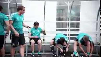 Entrenamiento de la selección alemana