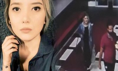 Plazanın 20'inci katından düştüğü iddia edilen Şule Çet'in son görüntüleri ortaya çıktı