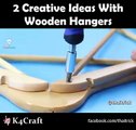 Reuse wooden hangers. You can transform wooden coat hangers into a wooden dish rack and more...via: Thaitrick,