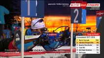 CdM biathlon Östersund (S1) - poursuite H, 03 déc 2017, Martin Fourcade 1er, Quentin Fillon-Maillet 3e