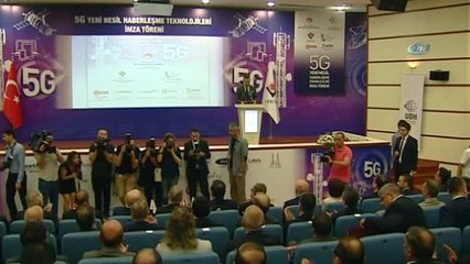Bakan Özlü 5g Yeni Nesil Haberleşme Teknolojileri İmza Törenine Katıldı