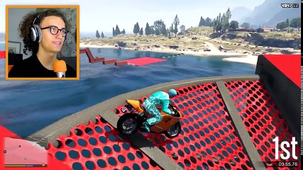 MOST DANGEROUS MILE HIGH SKILL TEST! - GTA 5 Funny Moments