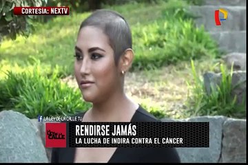 La travesía de Indira: una joven mamá que lucha contra el cáncer