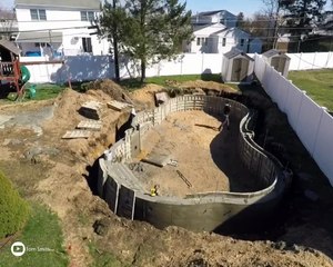 Pool Construction Time Lapse