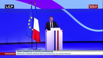 Mutualité: « Droits réels » contre « droits promis », Emmanuel Macron veut mettre un terme au « malentendu »