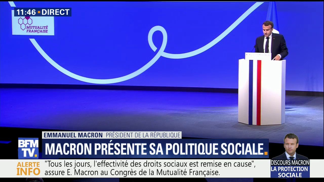Macron présente sa politique sociale : "La solution n'est pas de dépenser toujours plus d'argent"