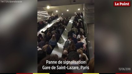 Panne de signalisation à Paris-St-Lazare : circulation totalement interrompue