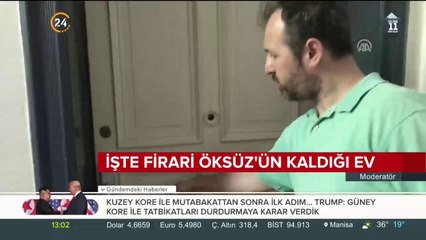 FETÖ'cü Adil Öksüz'ün saklandığı ev