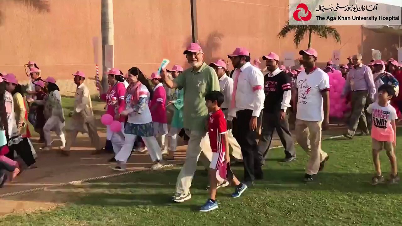 Walking In PINK To Save Lives